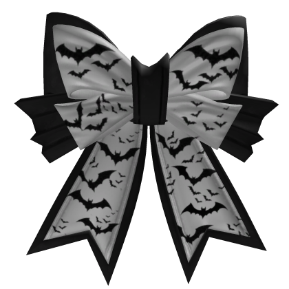 Halloween bow [Black/White]