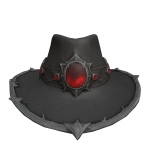 Dark Wine Ruby Fedora