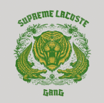 SUPREME LACOSTE FAMILIA