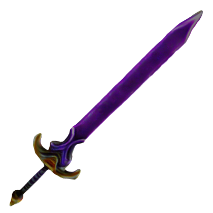 Oversized Purple Regal Sword