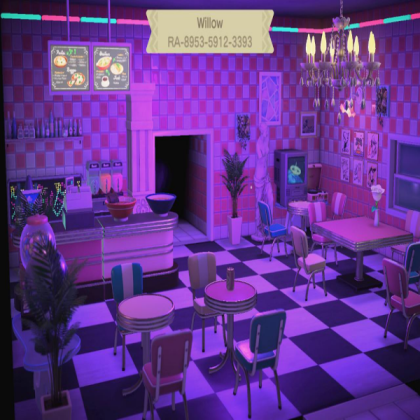 AC Vaporwave Restaurant Roblox decal
