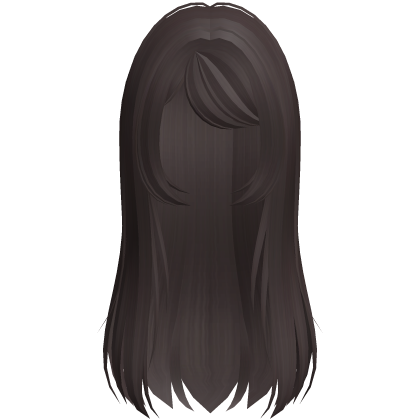 („• ֊ •„) sweetest wispy long hair in brown Roblox item