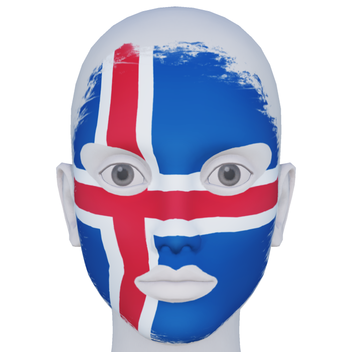 Iceland Facepaint