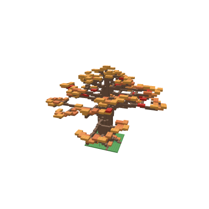 Autumn Oak tree