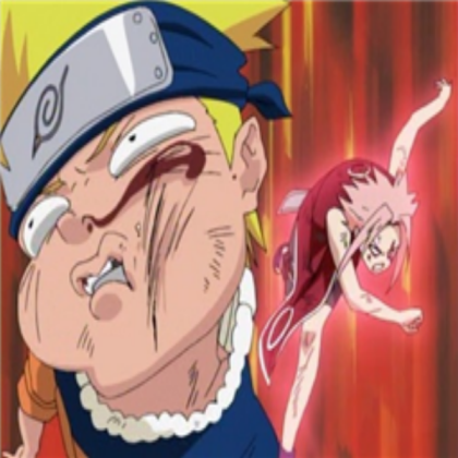 Naruto Gets Clocked Roblox decal