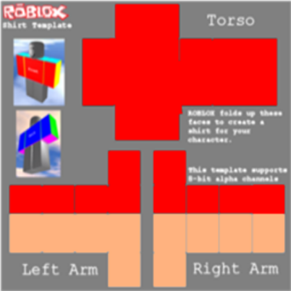 free shirt template Roblox decal