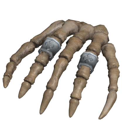 Death’s Grasp — Skeletal Hand Hair Accessory Roblox item