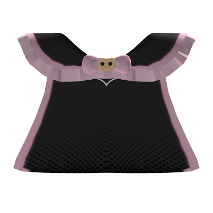 cute halloween ruffled witch cape (1.0) Roblox item
