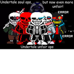 Undertale: unfair ops test