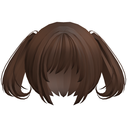 moe swirl kawaii soft ponytails brown