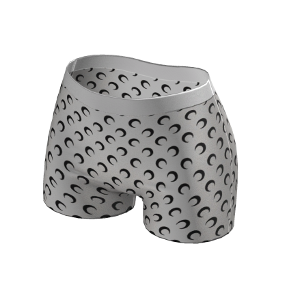 ☆ white moon jersey shorts thumbnail