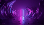 Neon wave