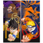 dragon ball z and naruto are cool