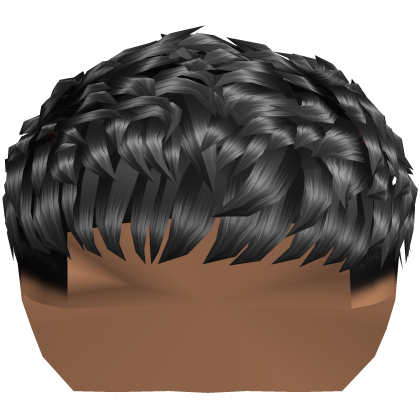 Messy Textured Fringe w/ Low Fade