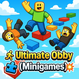 🏃‍♂️ Ultimate Obby 🧩 (Minigames)💥