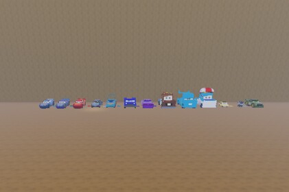 drive Lightning mcqueen and pals into the abyss