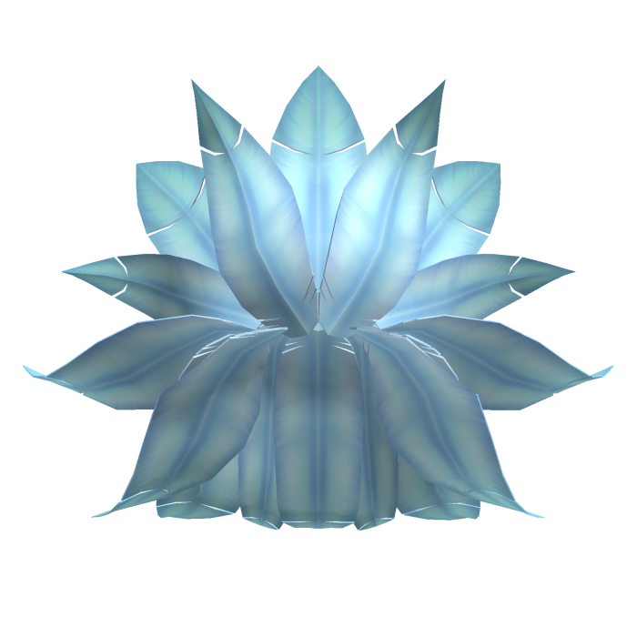 Majestic Light Blue Showgirl Feather Bustle