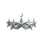 Silver Star Crown