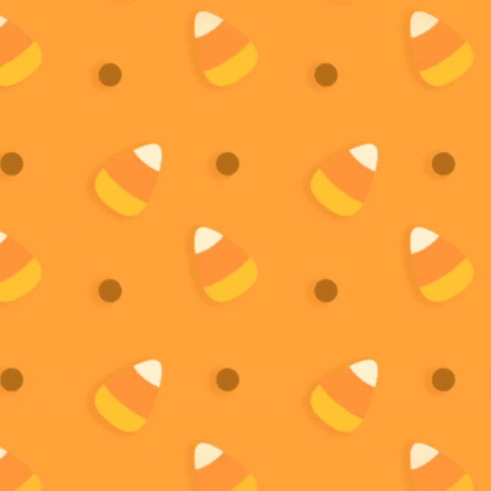 Orange Halloween Candy Corn