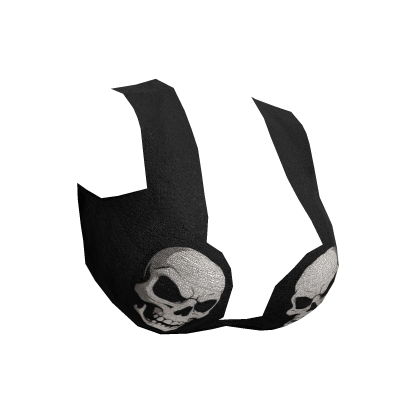 Crazy Black Skull Y2k Bikini thumbnail