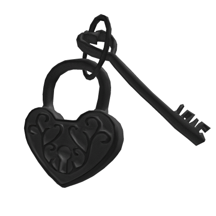 ꩜ heart & key keychain Roblox item