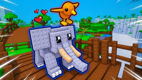 Tusk & Talon! [2 Player Obby] 🐘