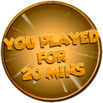 Played for 20 Minutes!