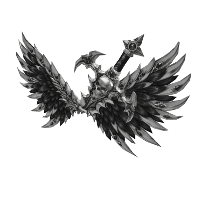 Black Silver Requiem Wings Roblox item