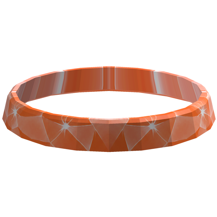 Orange Birthday Time Fedora Band (Addon)