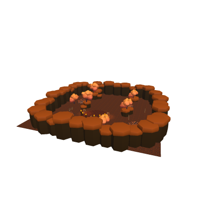 Second version of the volcano map