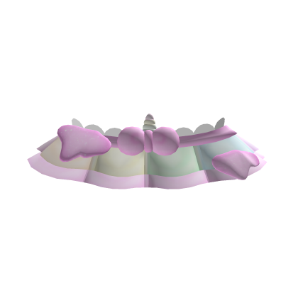 ♡ kawaii cutecore uni num nom crayon ruffled skirt