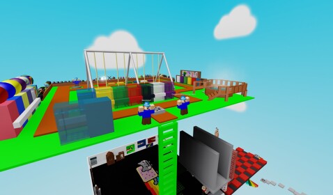 pretty easy obby (first try first game I made)