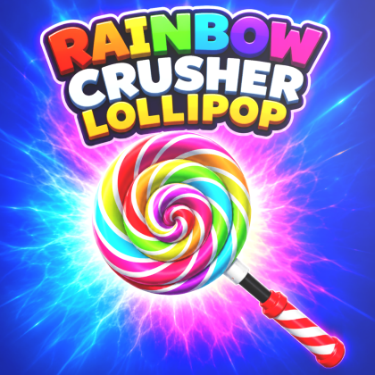 Rainbow Crusher Lollipop Made by Zelgraz
