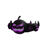 Purple Cursed Pumpkin Thorn Crown