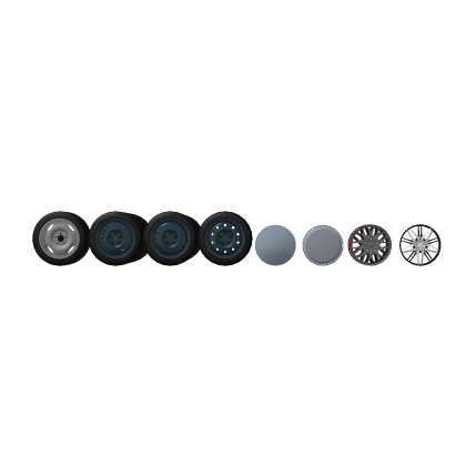 (incomplete) Hubcap & Steel Wheel Pack
