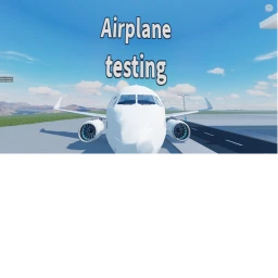 Airplane testing icon
