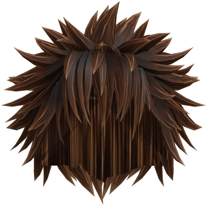 Brown Spiky Vkei Anime Hair 22 Roblox item