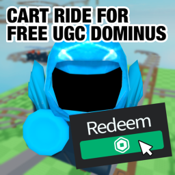 Cart Ride To WIN FREE UGC DOMINUS
