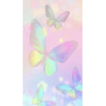 Butterfly through the sky