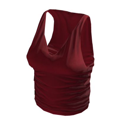 Red Cute Y2K Aesthetic Tank