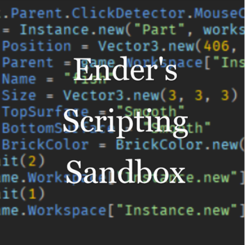 Ender's Scripting Sandbox