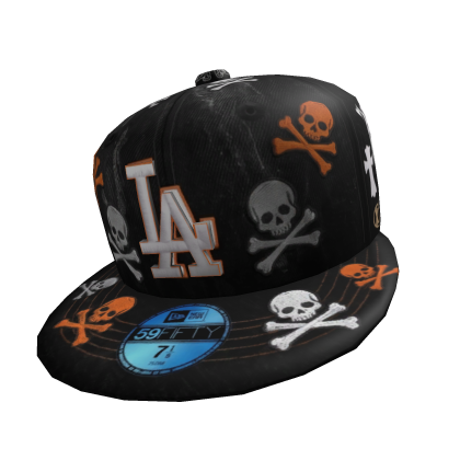 Halloween Tilted Fitted Hat