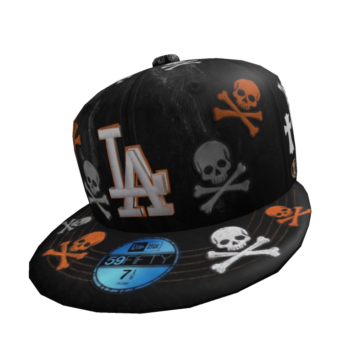 Halloween Tilted Fitted Hat