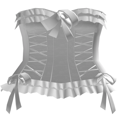 ⸸꒱ white gothic babydoll corset princess dress