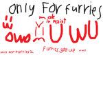 only for furries group!