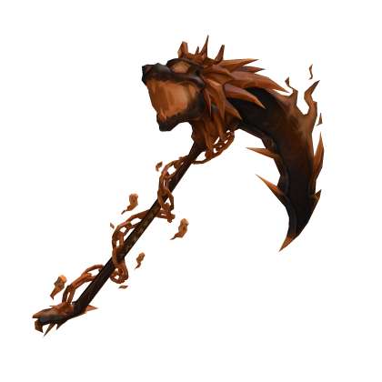 Halloween Dragon Flame Chained Scythe