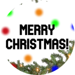Christmas badge