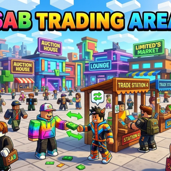 Steal A Brainrot Trading Area 