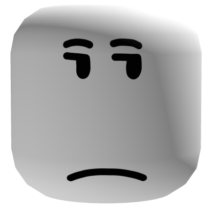 Classic Unamused Face Roblox item