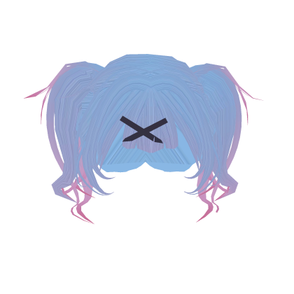 Bunny Girl Hair Glowing  (Miku) Roblox item
